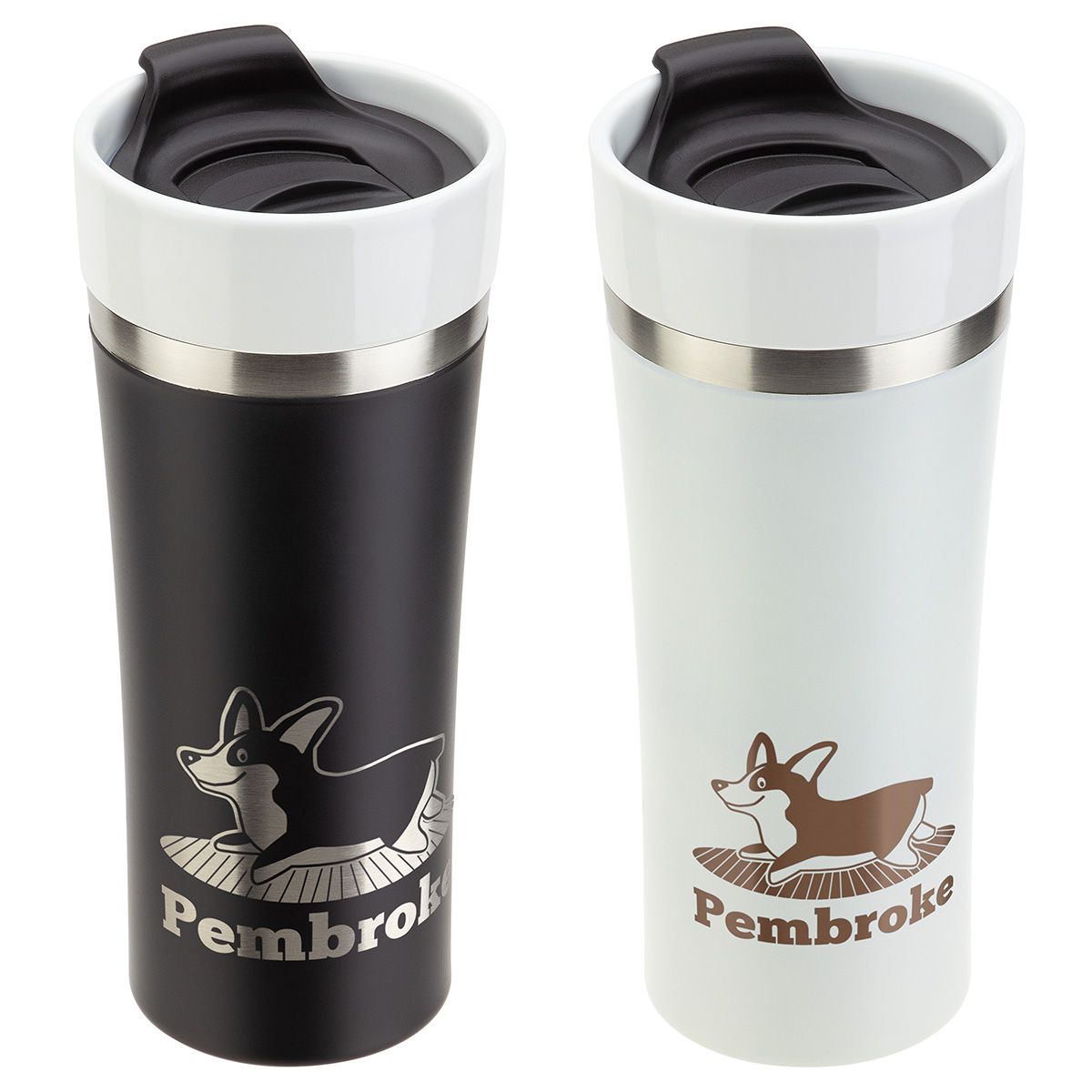 Pembroke 13 oz Ceramic and Stainless Steel Tumbler